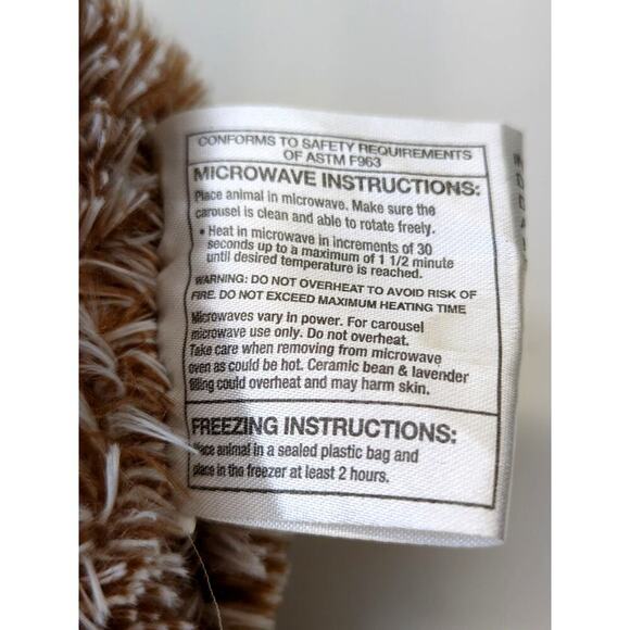 Cozy Hugs Soothing Aromatherapy Hedgehog Plush Microwavable Freezable - Picture 5 of 6